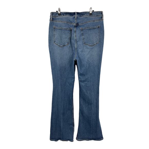 Old Navy Jeans Womens 14 Higher High Rise Flare Mary Kate Medium Wash Denim - Picture 2 of 5